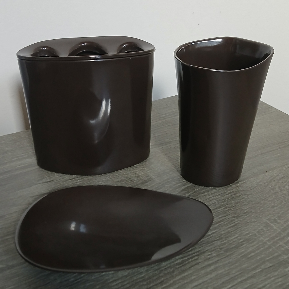 Umbra 3 Piece Bathroom Accessory Set - Picture 2 of 15